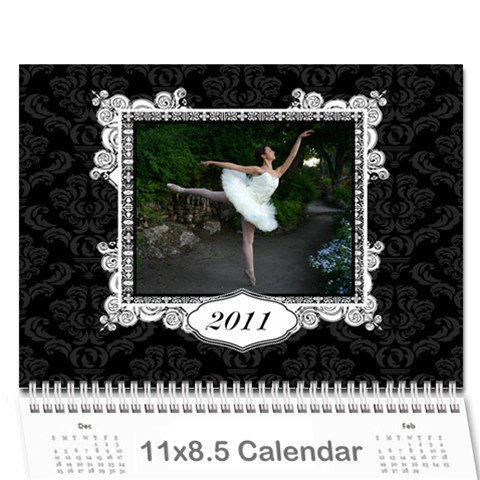Ballerina Calendar By Tracy Gardner Cover