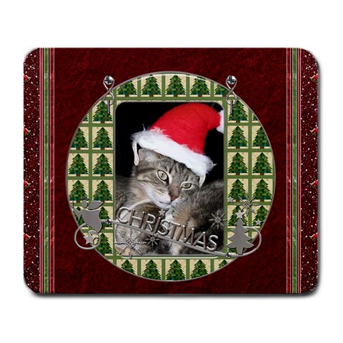 Christmas Frame Mousepad By Lil Front