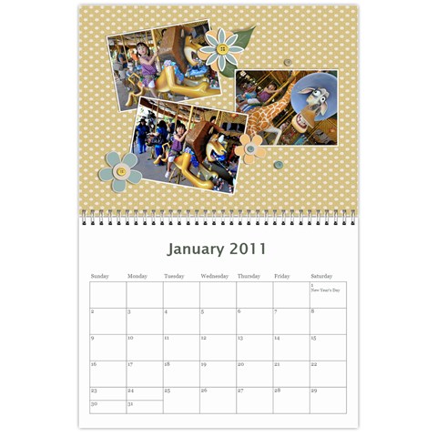 Calendar2011 By Duangkamol Tan Jan 2011