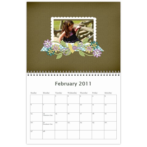 Calendario Feb 2011
