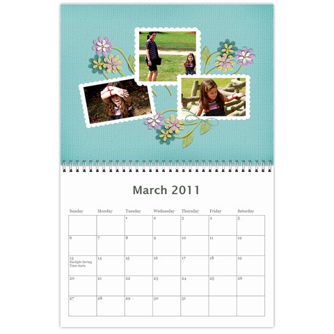 Calendario Mar 2011