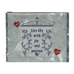 Live Life ... XL Cosmetic Bag (7 styles) - Cosmetic Bag (XL)
