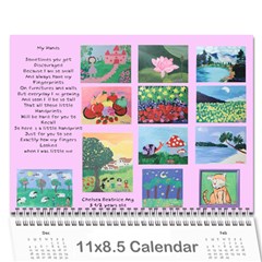 Bea s Paintings 2010 - Wall Calendar 11  x 8.5  (12-Months)