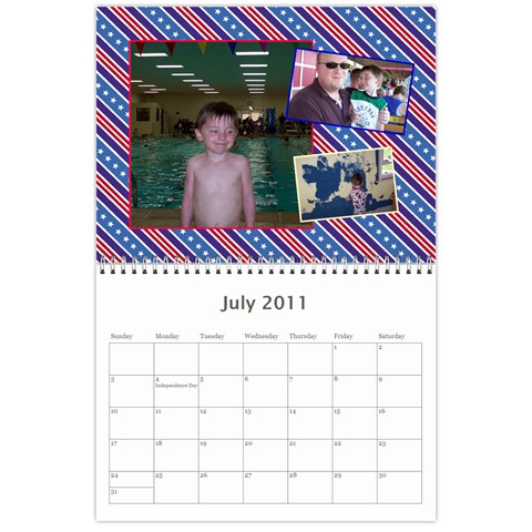 2011 Calendar By Tracy Clair Jul 2011
