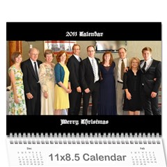 2011 henderson - Wall Calendar 11  x 8.5  (12-Months)