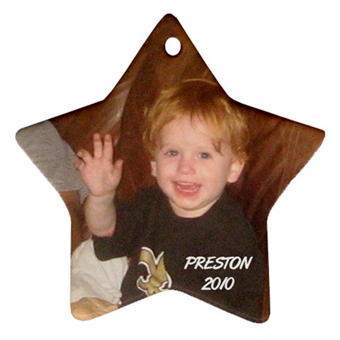 Preston Ornament 2 By Cindy Blair Speigle Front