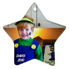 Davis ornament 2 - Ornament (Star)