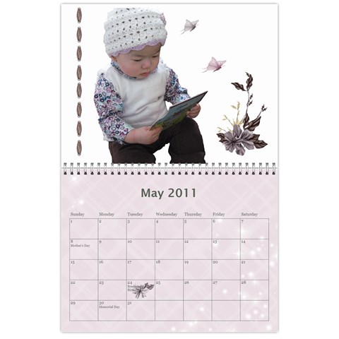 2011 Calendar By Hue Quyen Huynh May 2011