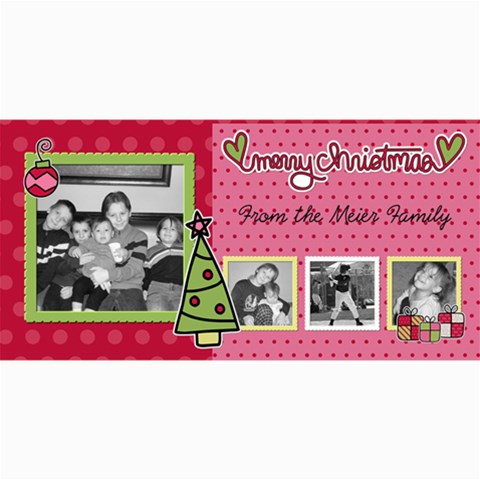 Multi Photo Card 1 By Martha Meier 8 x4  Photo Card - 6