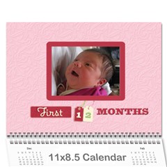 Meila - Wall Calendar 11  x 8.5  (12-Months)