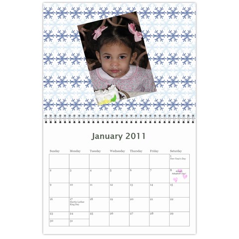 2011 Calendar Bob And Paula By Melanie Robinson Jan 2011