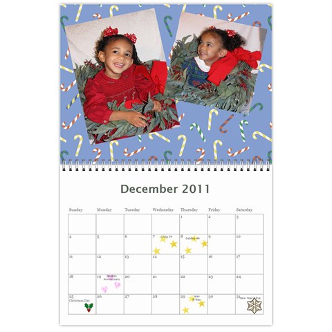2011 Calendar Bob And Paula By Melanie Robinson Dec 2011