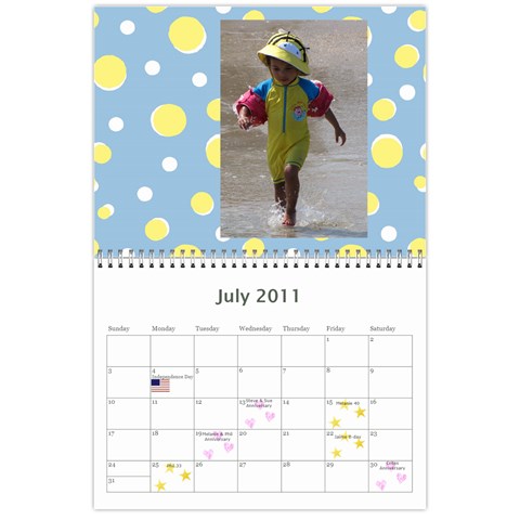 2011 Calendar Bob And Paula By Melanie Robinson Jul 2011
