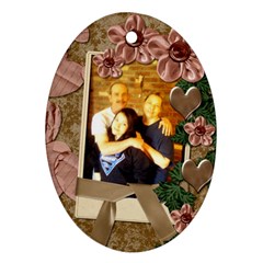 Linda Matt Tori - Ornament (Oval)