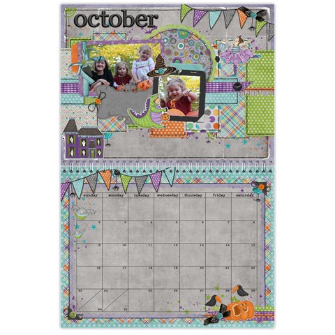 2011 Calendar By Anne Cecil Oct 2011