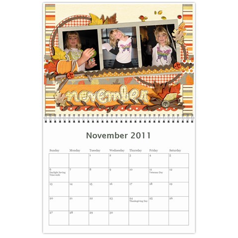 Jane Calendar By Tammy Nov 2011