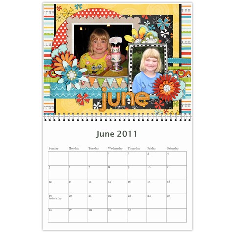 Jane Calendar By Tammy Jun 2011
