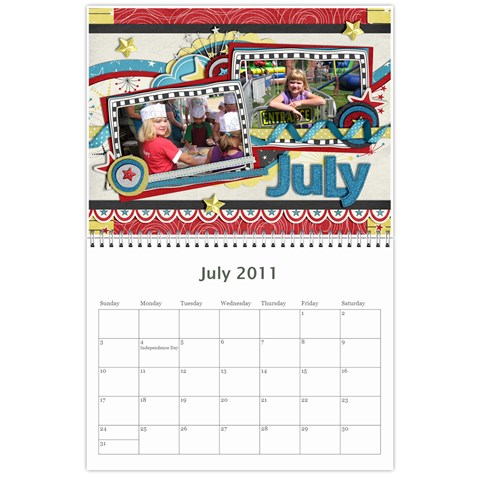 Jane Calendar By Tammy Jul 2011