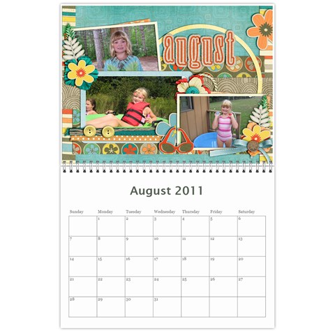 Jane Calendar By Tammy Aug 2011