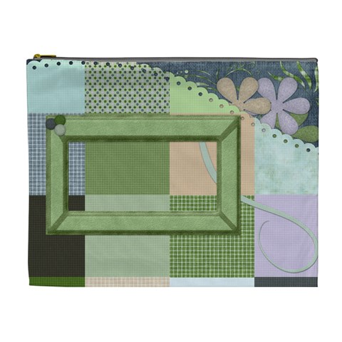 Xl Cosmetic Bag Blustery Day 1001 By Lisa Minor Front