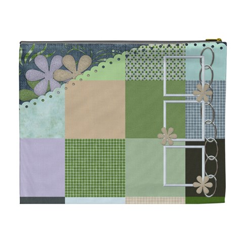 Xl Cosmetic Bag Blustery Day 1001 By Lisa Minor Back