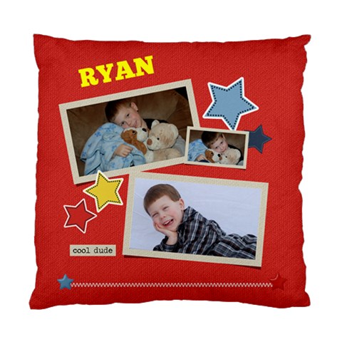 Ryan Cushion Case By Nicole Nalley Back