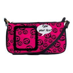 Pink skulls - BAG - Shoulder Clutch Bag