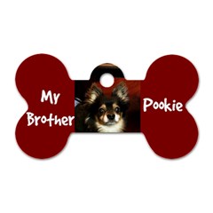 Pookie Tag - Dog Tag Bone (One Side)