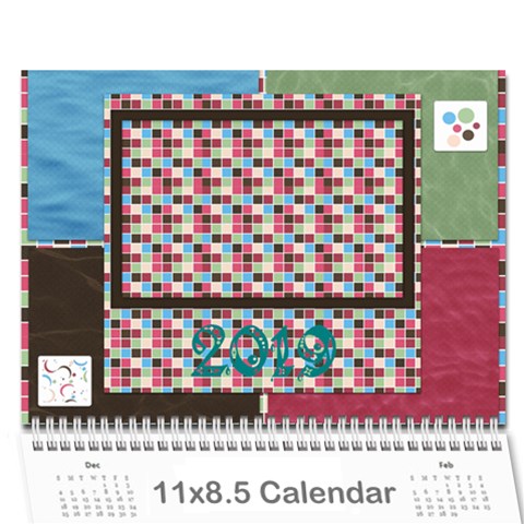 Bloop Bleep 2019 Calendar By Lisa Minor Cover