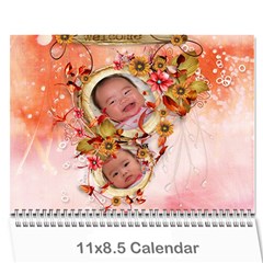 lich 1 - Wall Calendar 11  x 8.5  (12-Months)