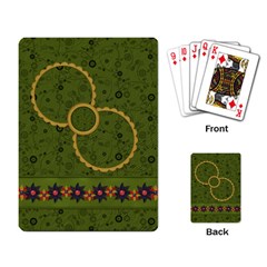 Gypsy Fall Playing Cards 1001 - Playing Cards Single Design (Rectangle)