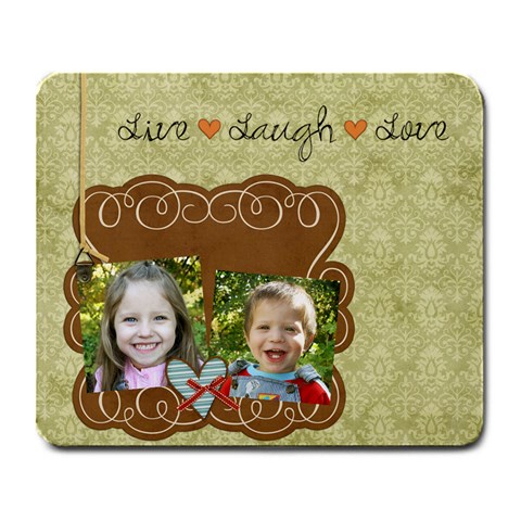 Thanful  Mouse Pad By Sheena Front
