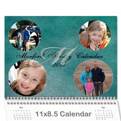 making calendar - Wall Calendar 11  x 8.5  (12-Months)