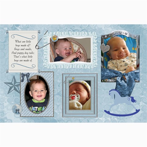 Sweet Baby Boy 16x24 Poster By Lil 24 x16  Poster - 1