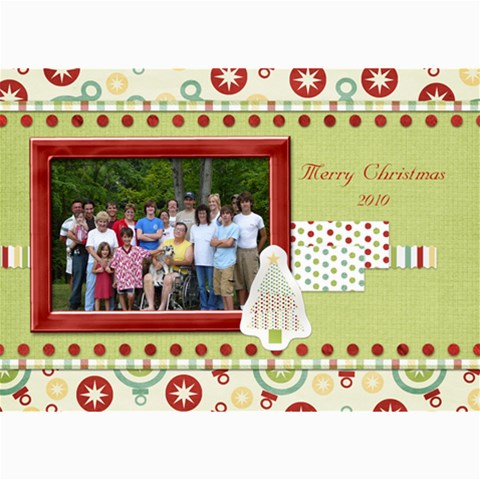 Happy Holidays 7x5 Card 100 By Lisa Minor 7 x5  Photo Card - 1