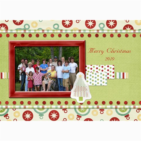 Happy Holidays 7x5 Card 100 By Lisa Minor 7 x5  Photo Card - 2