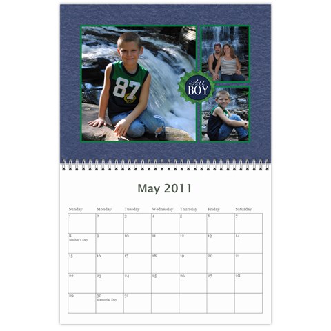 Denise s Calendar By Shawna May 2011