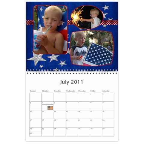 Linda Rick Calendar By Amanda Jul 2011