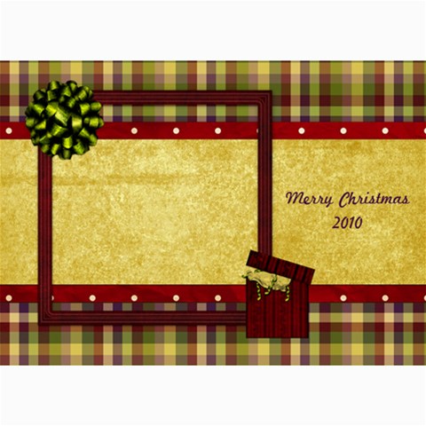 All I Want For Christmas 5x7 Card 101 By Lisa Minor 7 x5  Photo Card - 6