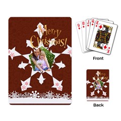 snow xmas - Playing Cards Single Design (Rectangle)