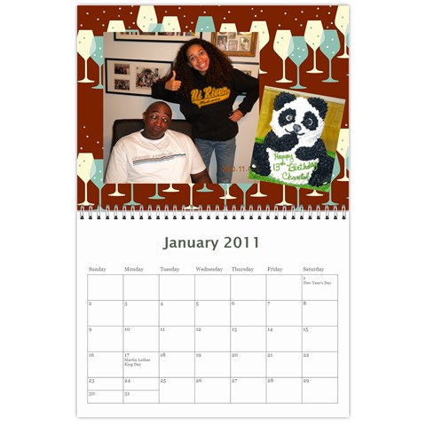 Hardy Calendar By Sanda Hardy Jan 2011