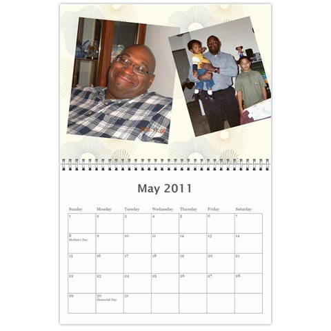 Hardy Calendar By Sanda Hardy May 2011