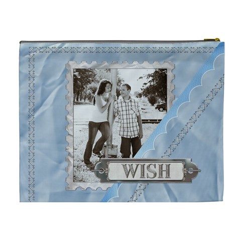 Dream & Wish Xl Cosmetic Bag By Lil Back