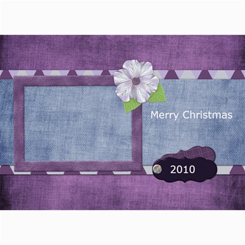 Lavender Rain Card 101 By Lisa Minor 7 x5  Photo Card - 4