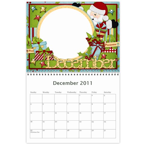 2011 11x8 5 Calendar 12 Months By Katie Castillo Dec 2011