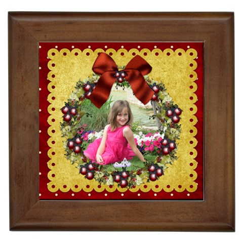 All I Want For Christmas Frame By Lisa Minor Front