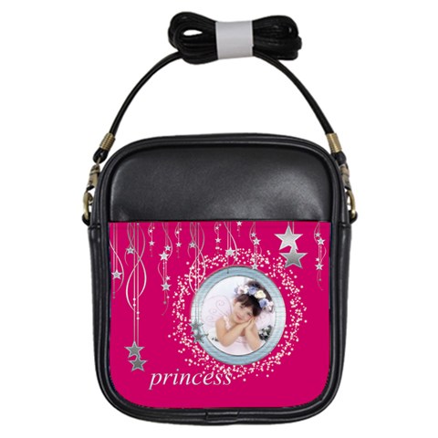 Princess Star Girls Sling Bag By Catvinnat Front