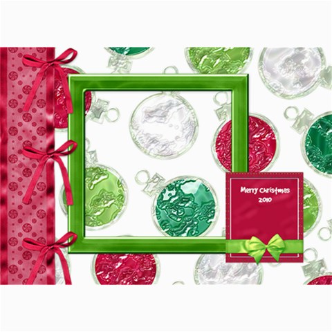 Merry And Bright Card 5x7 101 By Lisa Minor 7 x5  Photo Card - 1