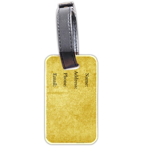 Aiw Luggage Tag By Lisa Minor Back