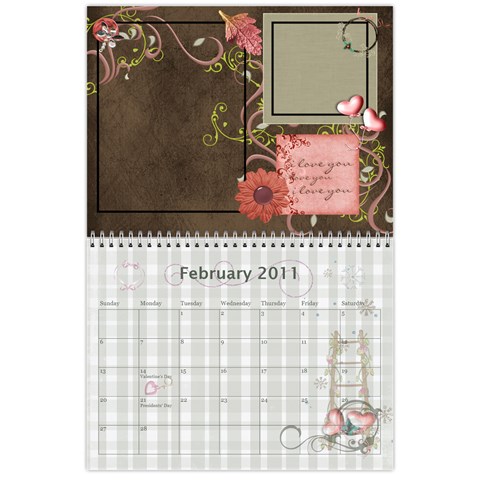 Pretty Girl 2011 Calendar By Wendi Giles Feb 2011